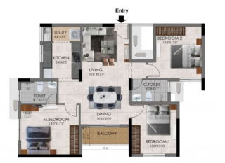  udyana-at-tvs-emerald-aaranya Floor Plan Floor Plan