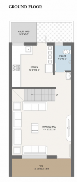  residency Floor Plan Ground Floor Plan