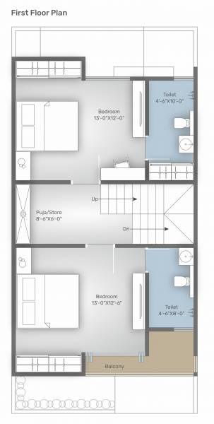  spring-woods Floor Plan First Floor Plan
