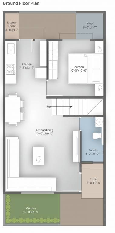 spring woods Floor Plan Ground Floor Plan