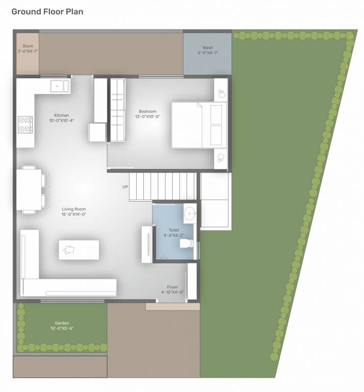 spring woods Floor Plan Ground Floor Plan