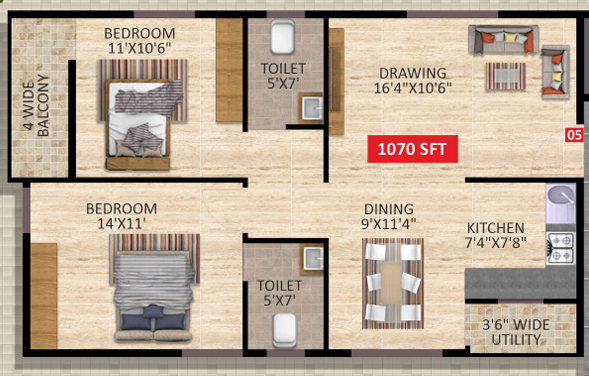  sai gold enclave Floor Plan Floor Plan
