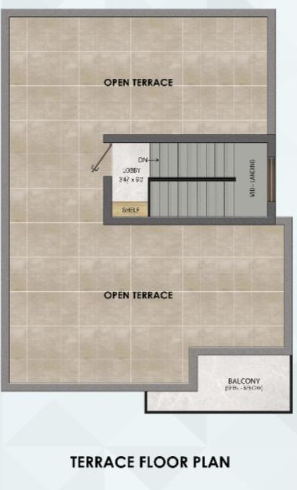 Terrace Floor Plan sun villa Floor Plan Terrace Floor Plan