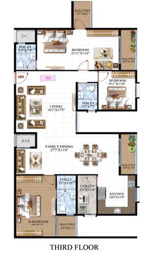  global-queens-ville Floor Plan Floor Plan