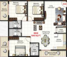 Floor Plan nandanam Floor Plan Floor Plan