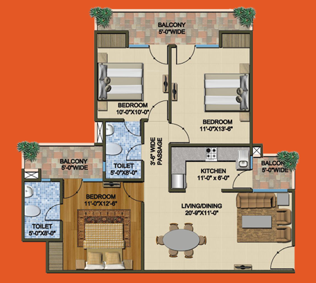 Floor Plan tara regency Floor Plan Floor Plan