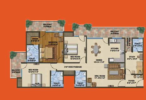 Floor Plan tara regency Floor Plan Floor Plan