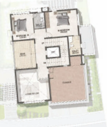  hillside gateway villas Floor Plan First Floor Plan