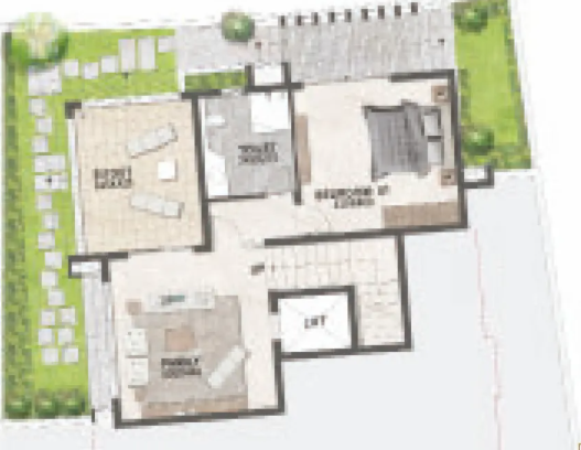  hillside gateway villas Floor Plan Lower Ground Floor Plan