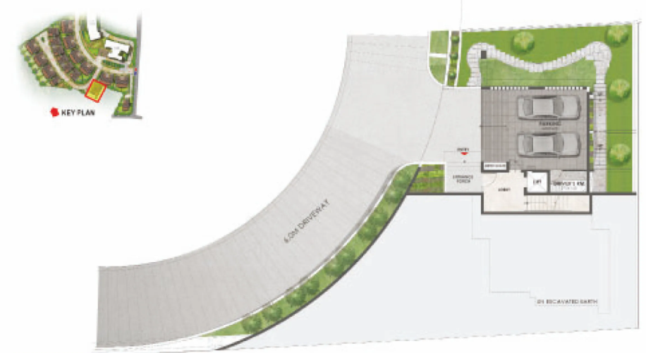  hillside gateway villas Floor Plan Ground Floor Plan
