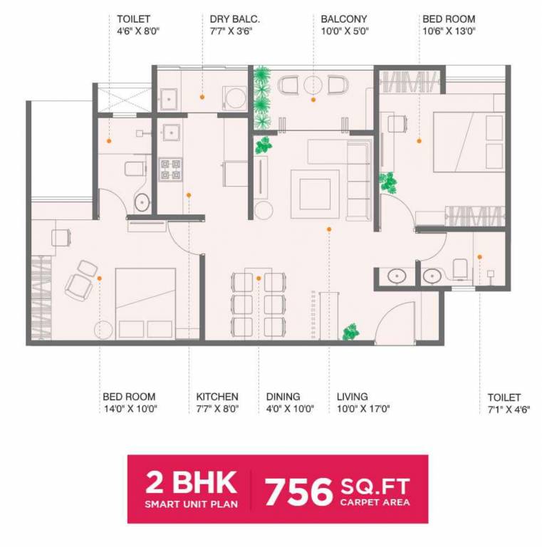 Floor Plan newton homes tathawade phase ii Floor Plan Floor Plan