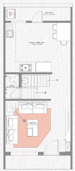Ground Floor Plan krushna-kunj-residency Floor Plan Ground Floor Plan