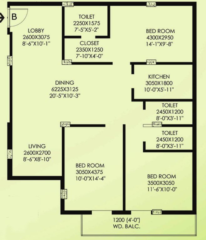 ozone Floor Plan Floor Plan