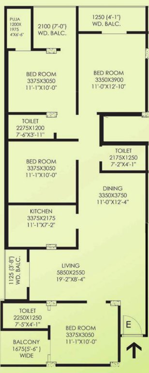 ozone Floor Plan Floor Plan