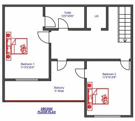 Upper Level Floor belvoir-hills Floor Plan Upper Level Floor