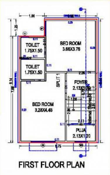  shree-shanti-niwas Floor Plan First Floor Plan