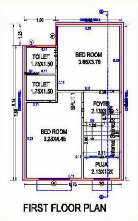 First Floor Plan shree shanti niwas Floor Plan First Floor Plan