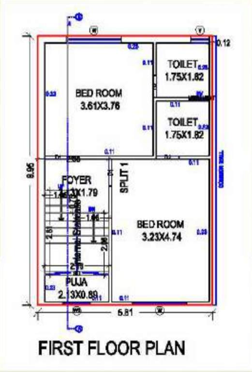  shree shanti niwas Floor Plan Ground Floor Plan