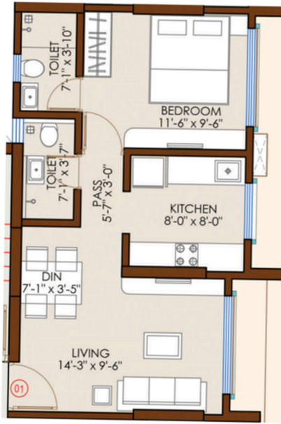 Floor Plan rajlaxmi residency Floor Plan Floor Plan