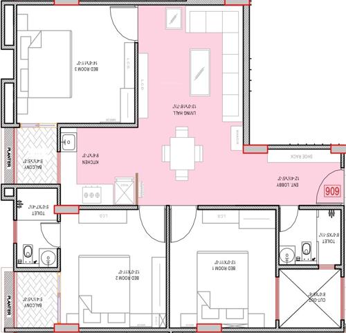  fortune-palace-c Floor Plan Floor Plan
