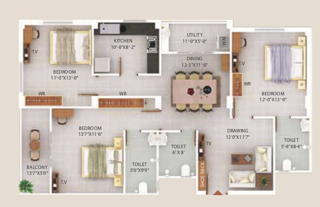  rashmi lifestyle ii Floor Plan Floor Plan