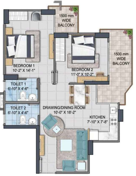 Floor Plan avenue 81 phase 2 Floor Plan Floor Plan