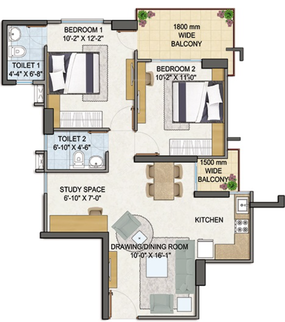 Floor Plan avenue 81 phase 2 Floor Plan Floor Plan