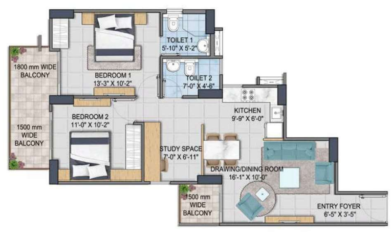 Floor Plan avenue 81 phase 2 Floor Plan Floor Plan