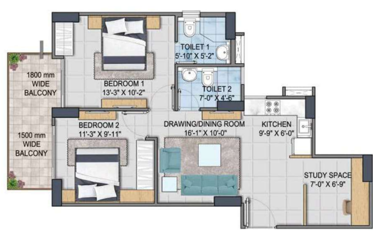 Floor Plan avenue 81 phase 2 Floor Plan Floor Plan