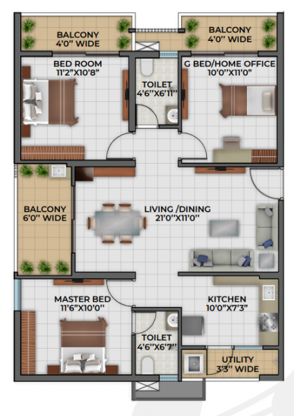  bhavani-high-nest Floor Plan Floor Plan
