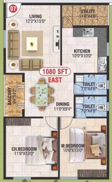  durga-nivas Floor Plan Floor Plan