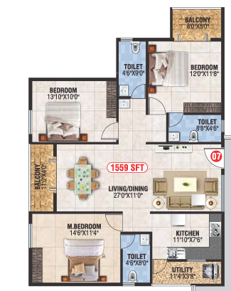  classic Floor Plan Floor Plan