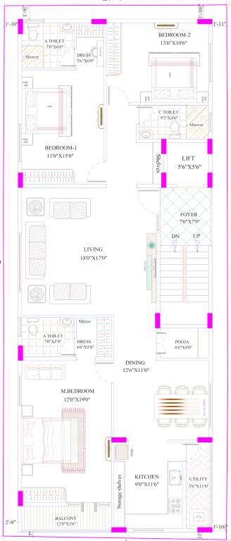 Floor Plan durgadevi enclave Floor Plan Floor Plan