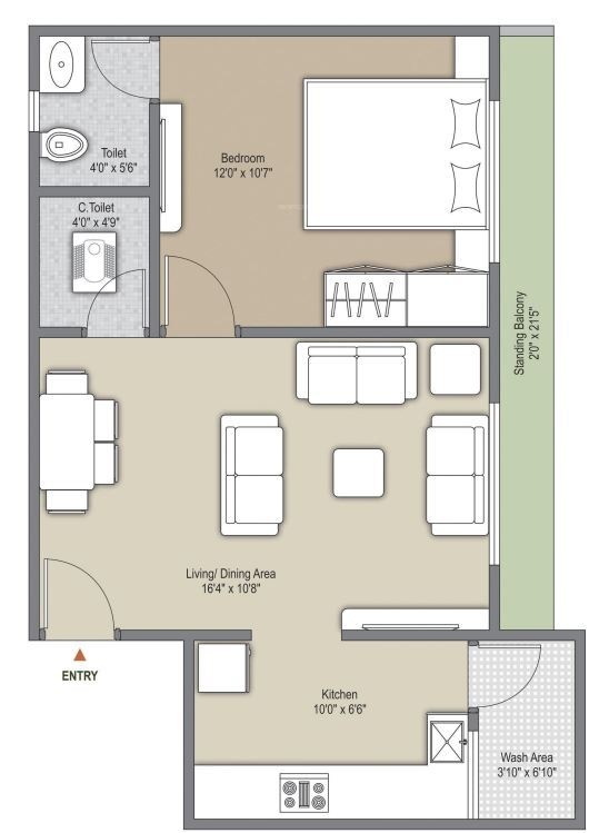 Floor Plan gulmohar nirvana ii Floor Plan Floor Plan