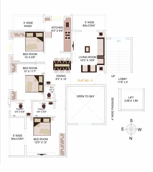  129-riddhi-siddhi-heights Floor Plan Floor Plan