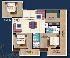  kashi Floor Plan Floor Plan