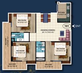  kashi Floor Plan Floor Plan