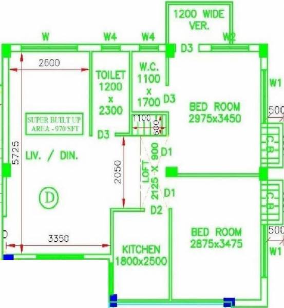  live-pansy Floor Plan Floor Plan