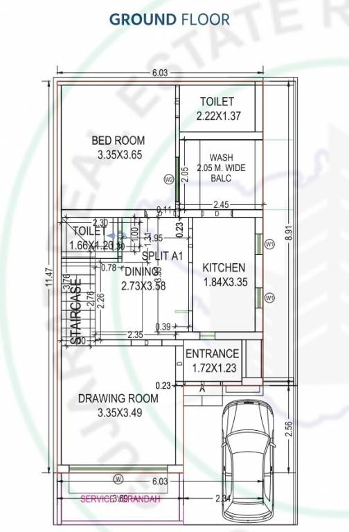 gravity aarambh Floor Plan Ground Floor Plan