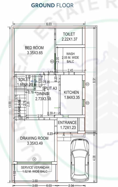  gravity aarambh Floor Plan Ground Floor Plan