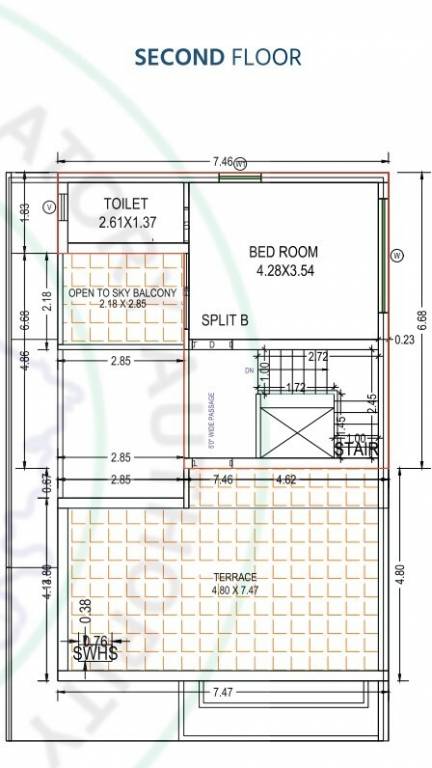 Second Floor Plan gravity aarambh Floor Plan Second Floor Plan