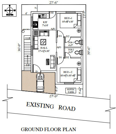  orchard-park Floor Plan Ground Floor Plan