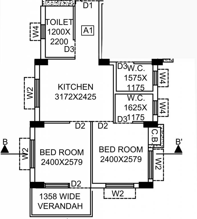 Floor Plan sai krishna apartment Floor Plan Floor Plan
