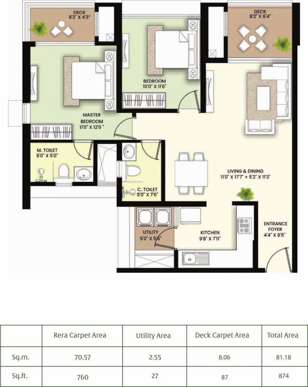 Floor Plan vanaha verdant mahogany i and ii Floor Plan Floor Plan