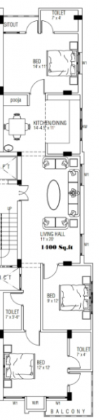  vgp-selva-nagar Floor Plan Floor Plan