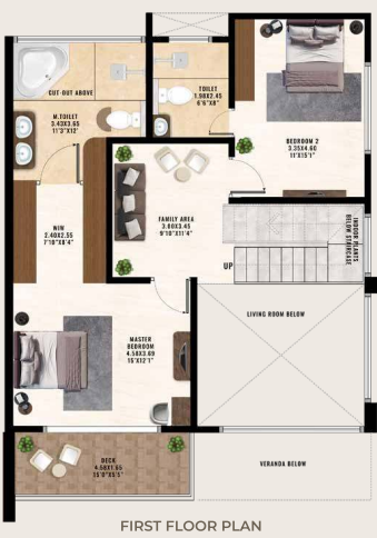 velvet villas phase 2 Floor Plan First Floor Plan