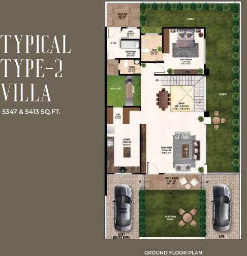 velvet villas phase 2 Floor Plan Ground Floor Plan