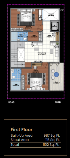  vogue Floor Plan First Floor Plan