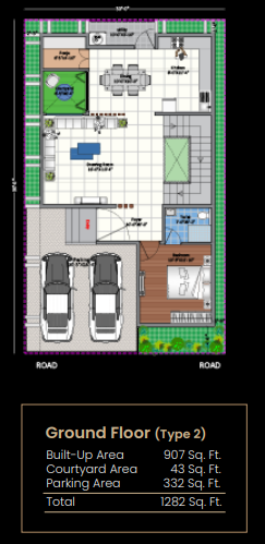  vogue Floor Plan Ground Floor Plan
