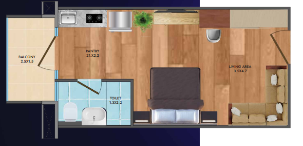 Floor Plan gaur aero heights pocket 2 Floor Plan Floor Plan